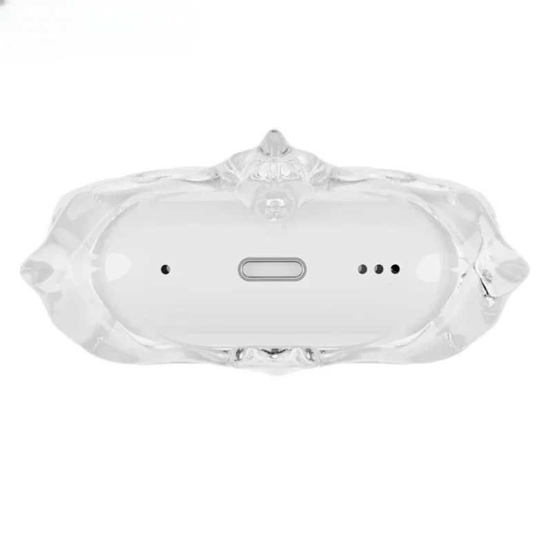 Airpods Pro1/2ฝาครอบกรณีกรณีโครงกระดูกผีเสื้อโปร่งใสฝาครอบป้องกัน3D อุปกรณ์เสริมหูฟังเรซินพิมพ์ลาย