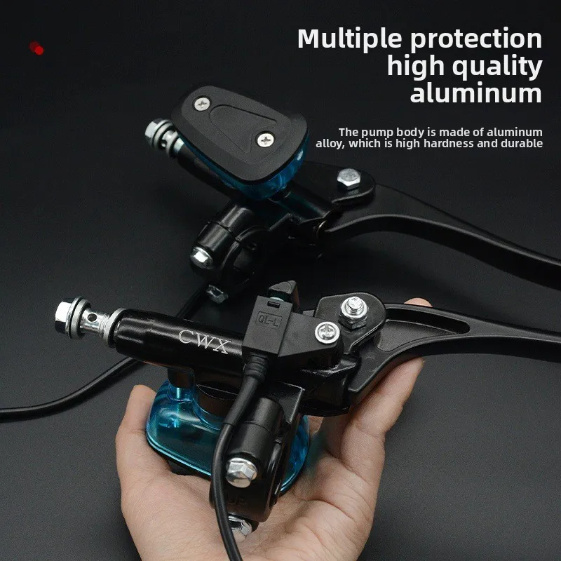 009 Brake pump, battery-powered electric vehicle brake oil pump, transparent oil window, disc brake upper pump