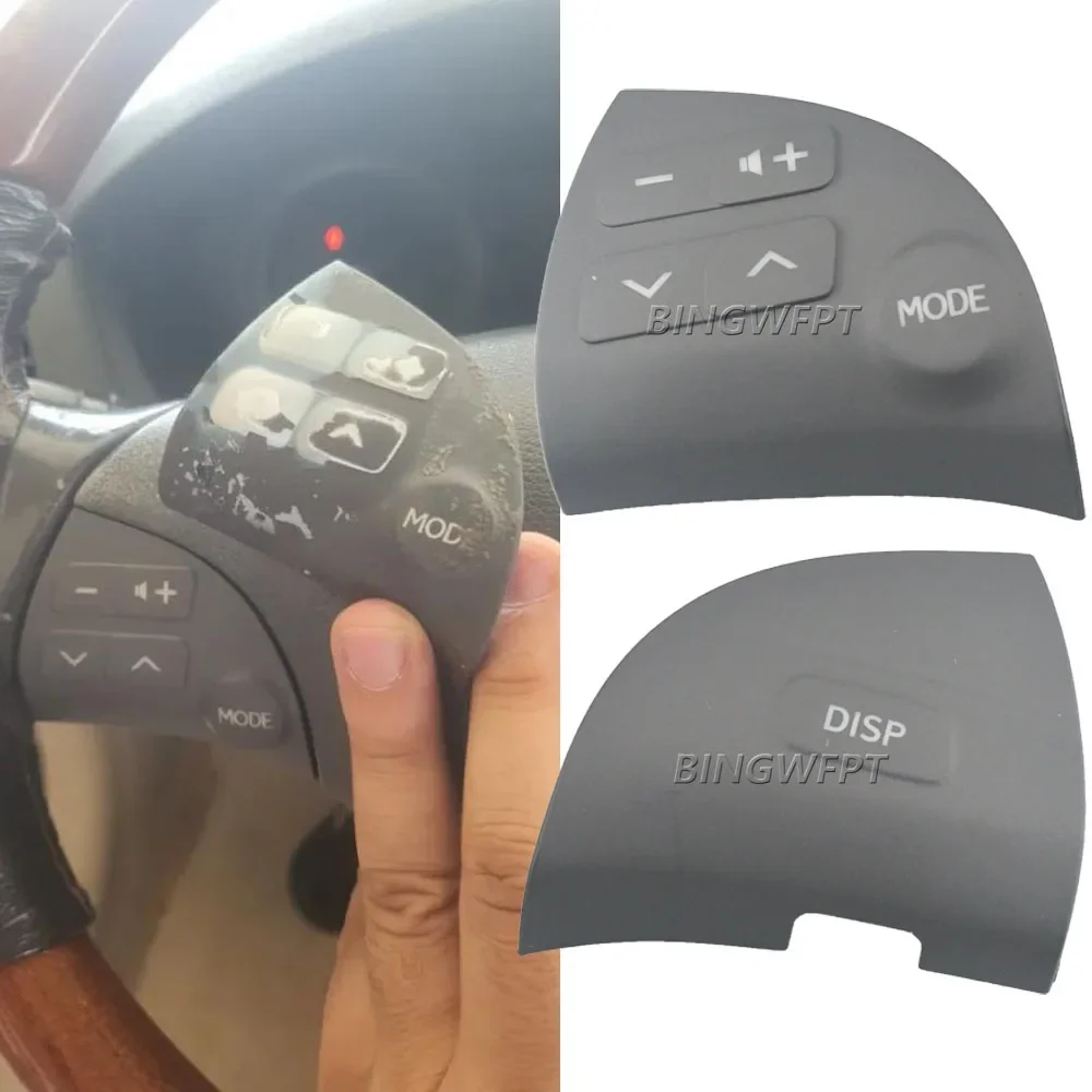 

2Pcs Multifunctional Bluetooth Speaker Button Switch For Toyota Lexus ES350 Steering Wheel Button 84250-33190