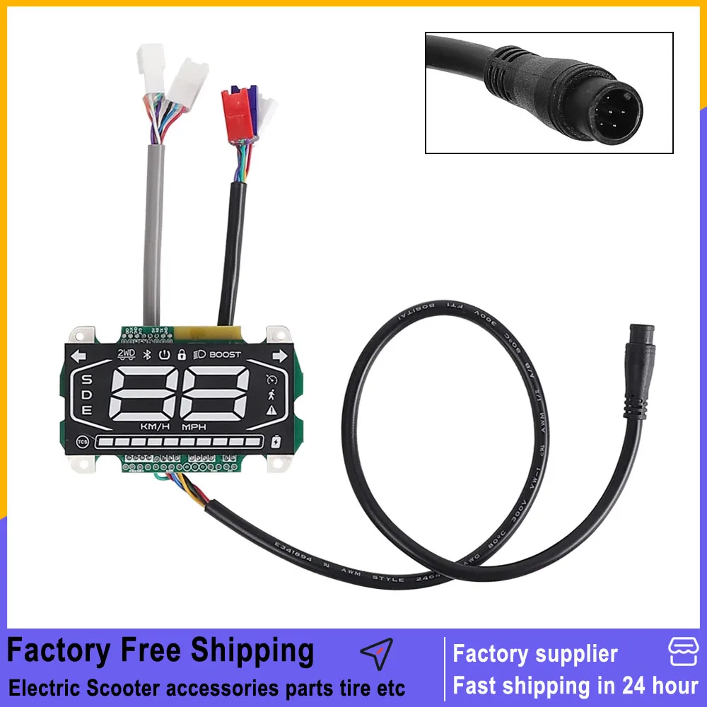 

Приборная панель для Segway Ninebot ZT3, электрический скутер, инструмент, светодиодный дисплей, плата с соединительным кабелем, сменные аксессуары