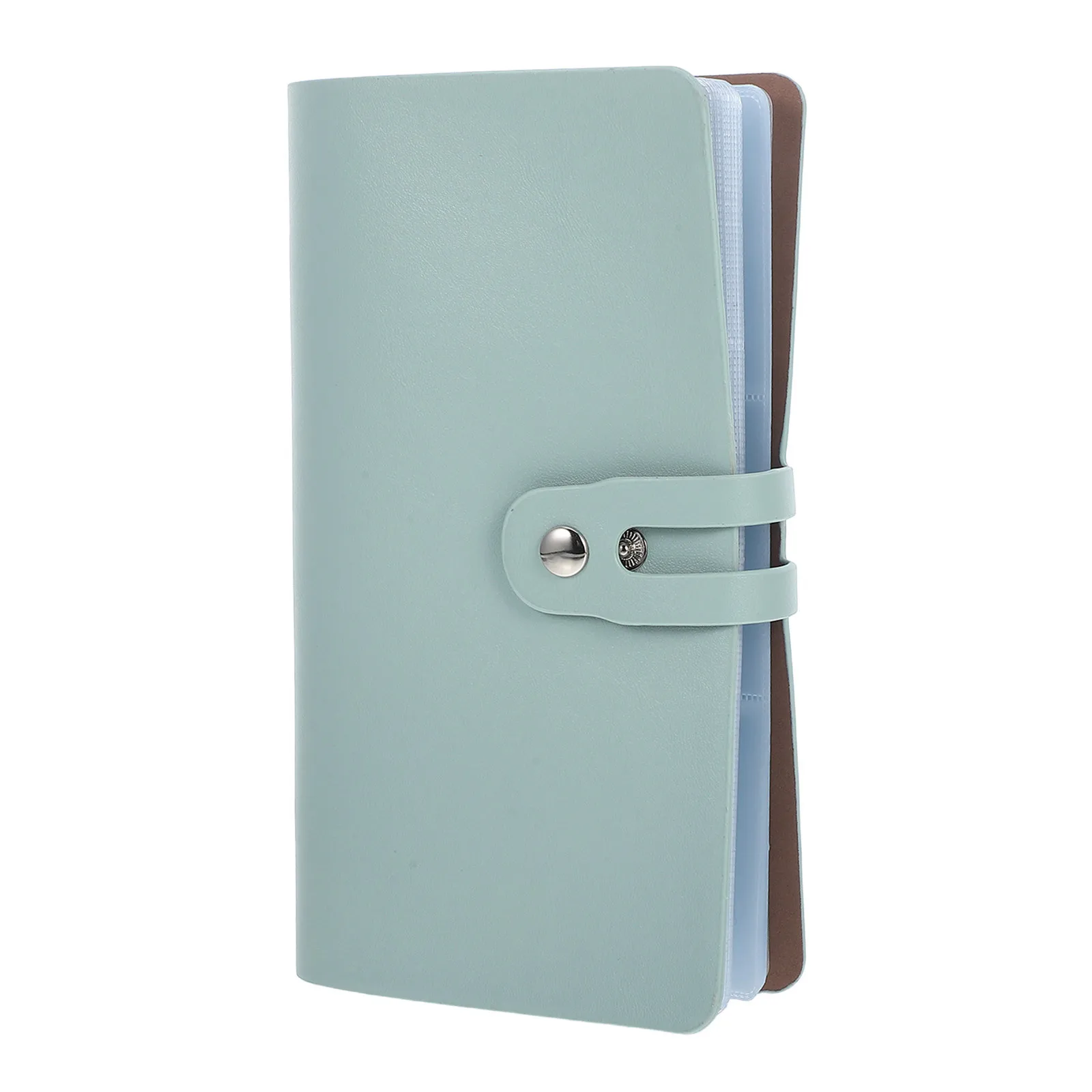 

Business Holder Compact Credit Organizer Portable Name Card Storage Box For Men Women Multi-Card Holder Case Card Protection