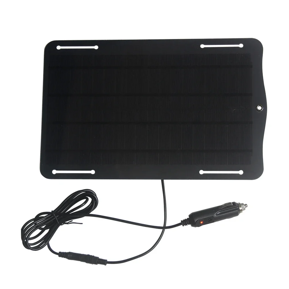 RV Solar Charger Battery Charger Travel Purposes Environmentally Friendly Versatile Charging Solution Weather-resistant