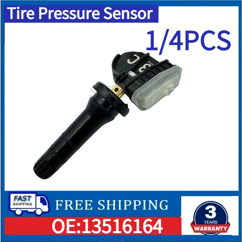 1/4PCS 13516164 for 2018-2023  Chevrolet Equinox Tire Pressure Sensor for GMC Sierra Yukon Cadillac Camaro Bolt EV TPMS Sensor view 5