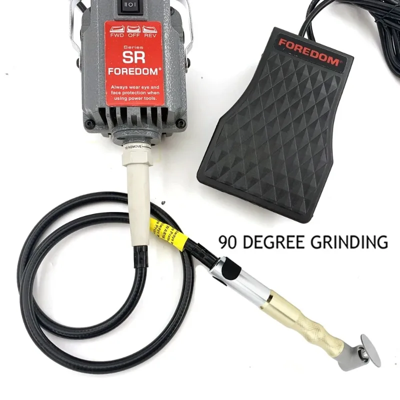 90 ° Elbow Soft Shaft Electric Grinding, Jewelry Grinding and Polishing Rotary Tool