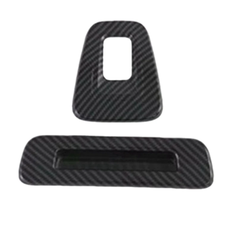 Carbon Fiber ABS Car Top Roof Window Handle Bar Frame Cover Trim Fit For Ford Transit 2017 Ford Tourneo Custom 2016