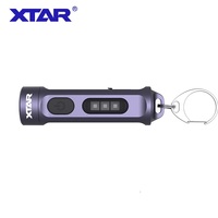 XTAR T1-UV 500 lumens Keychain Light USB Type-C rechargeable mini LED flashlight