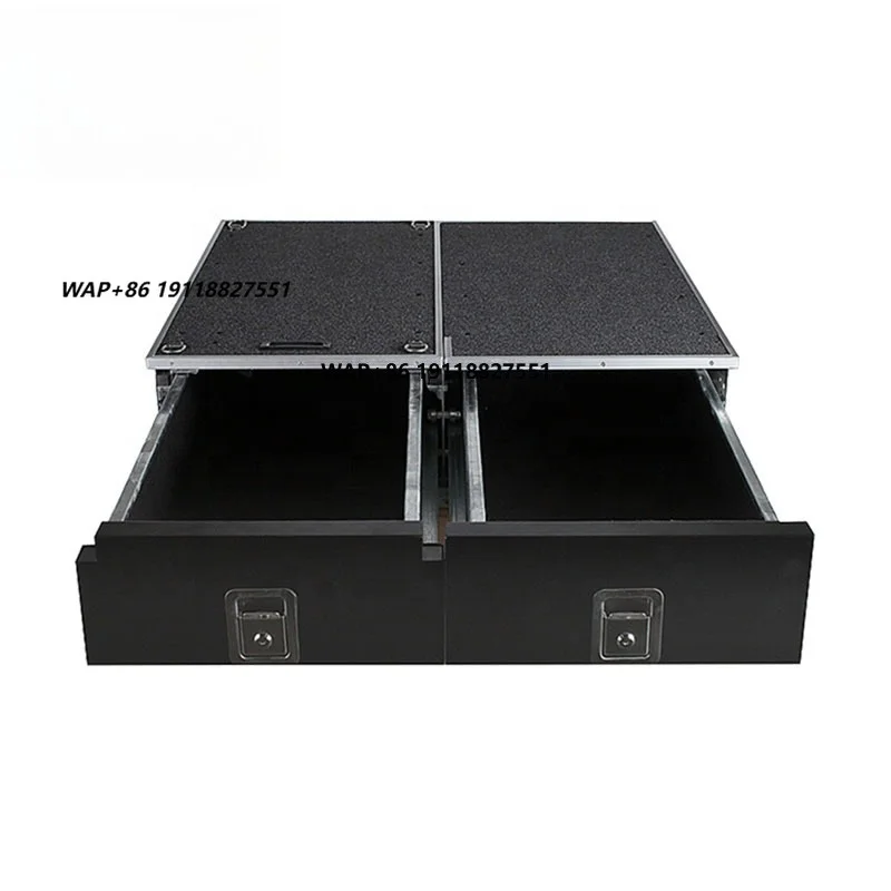 TENZU 4x4 Storage Drawers Car Accessories Interior Decorative Rear Drawer for Patrol Y62/Y61 GU/GQ