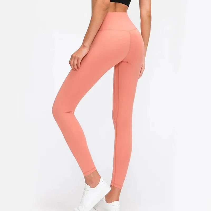 

Yoga Legging Ninth pants WITH logo Tights Gym Yoga Wear Seamless Push Up Fitness Sports