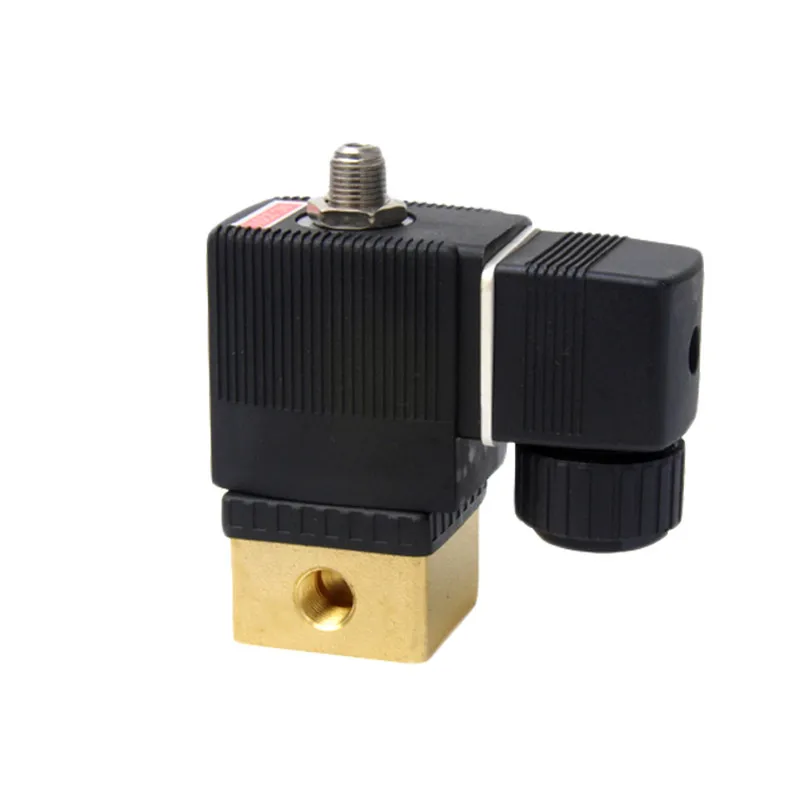 BAODE 2 Position 3 Way Air Compressor Magnetic Valve 6014 Solenoid Valve G1/8 G1/4 24Vdc 110Vac 220Vac 