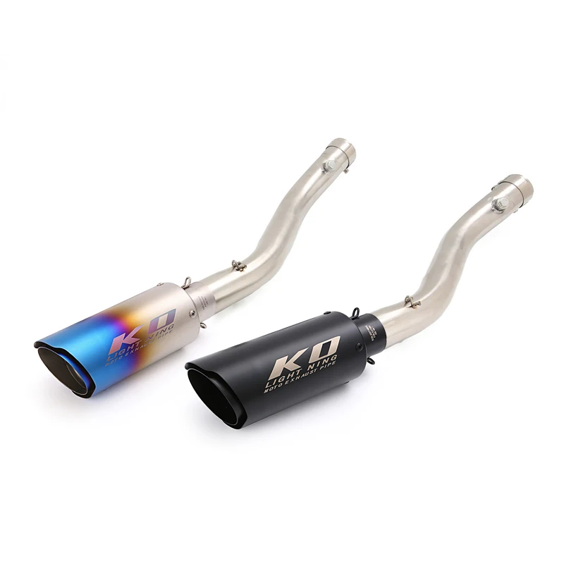 

Slip On For Honda CBR600F4i 2001-2007 Motorcycle Exhaust System Mid Link Pipe Connect Muffler Stainless Steel Escape DB Killer
