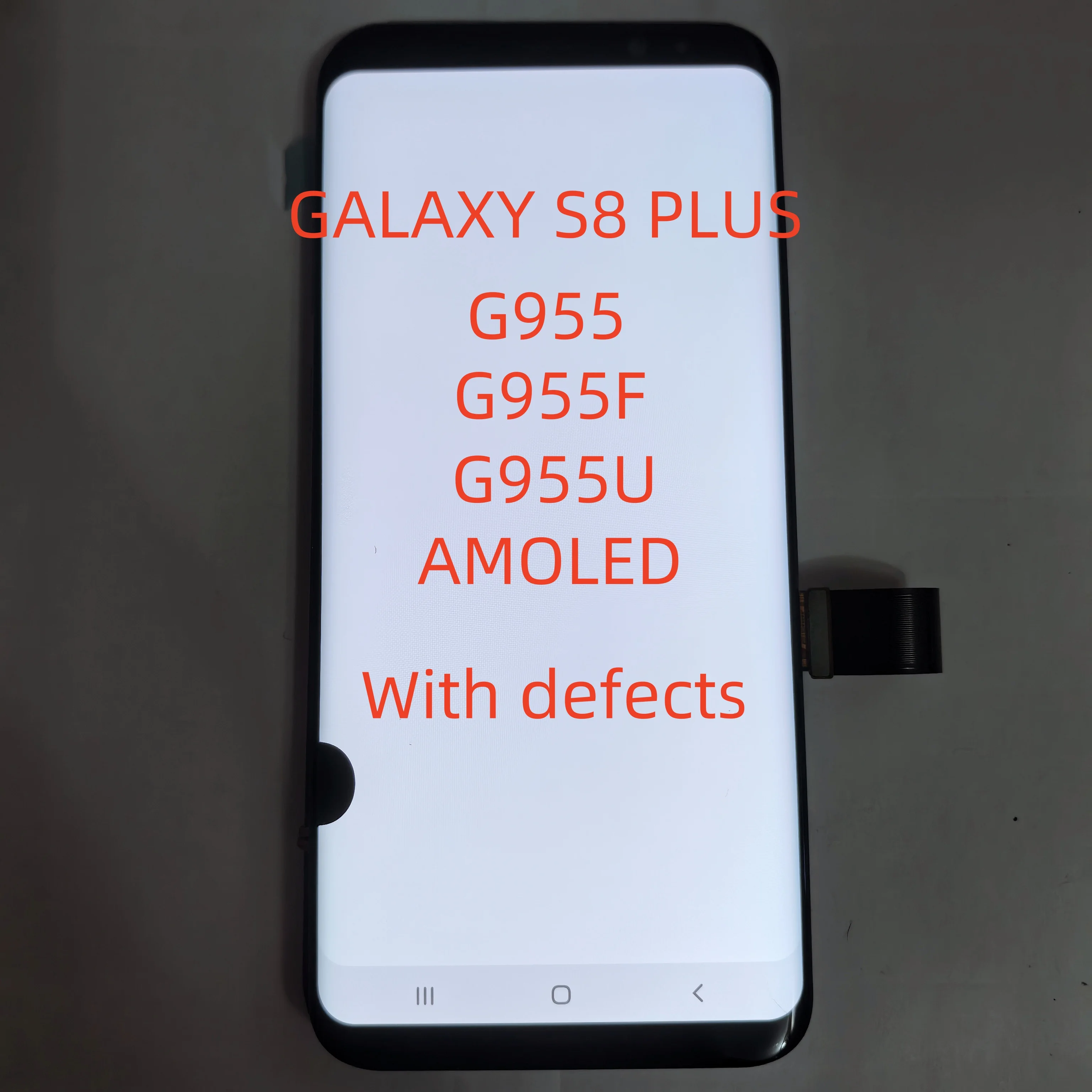 100% Tested Super AMOLED Quality For Samsung Galaxy S8 Plus G955 G955F G955U LCD Display,Touch Screen Digitizer Assembly Display