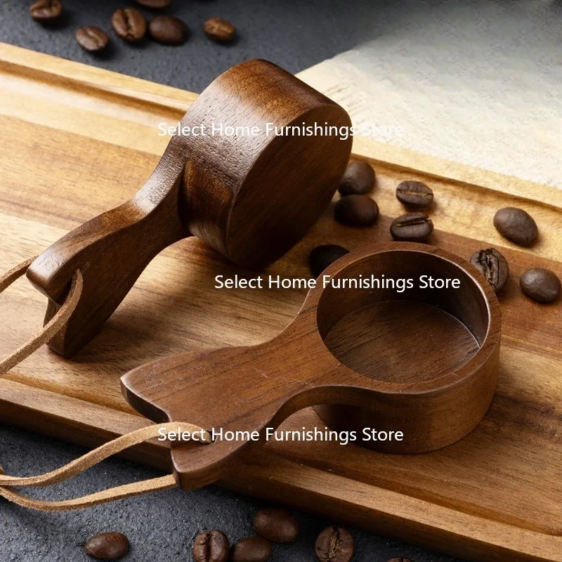 

Подходит для кофейных зерен, мерная ложка из цельного дерева, грецкая ореховая ложка, кофейный порошок, черный орех, кофейная ложка с короткой ручкой