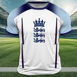 Fashion United Kingdom Jersey Sports Tees Summer Comfortable Breathable Men's T Shirt Casual O-neck Short Sleeve Men Clothing