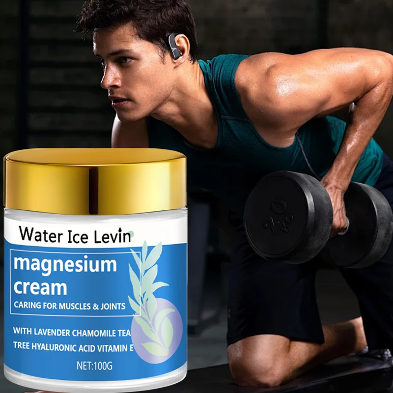 كريم المغنيسيوم باللافندر وشجرة الشاي - ترطيب مهدئ، راحة عضلية، امتصاص سريع، عناية شتوية