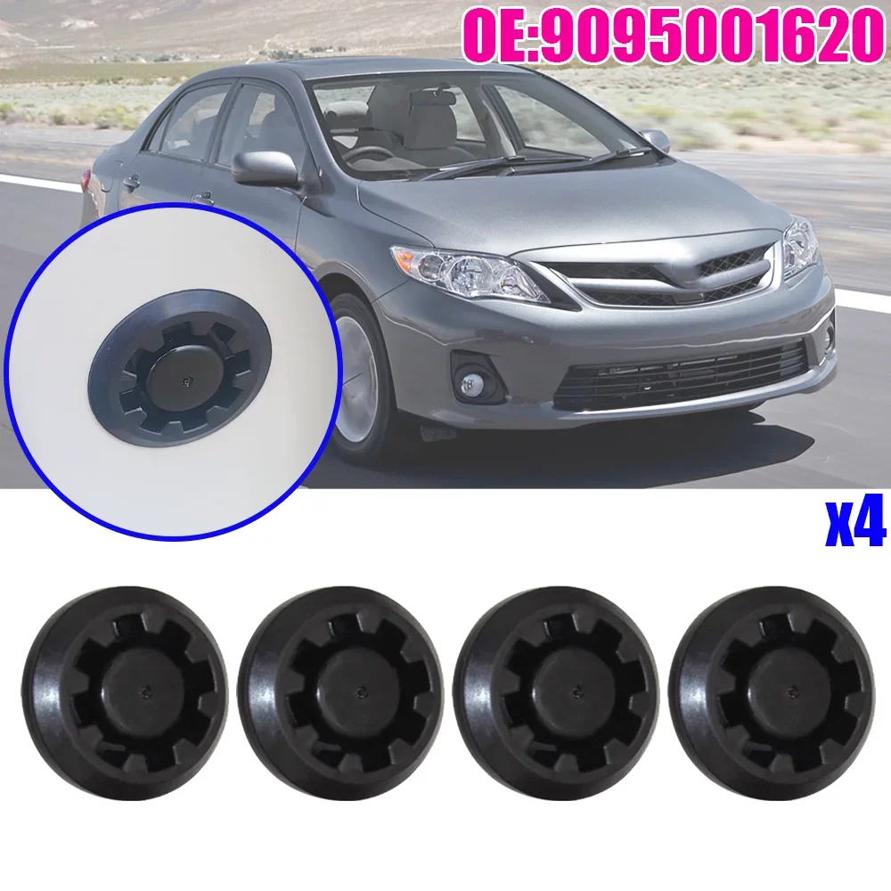 4PCS Front Door Shell Hole Plug Cover Clip Fastener waterproof New For Toyota Corolla 140 150 2006 2007 2008 2009 2010 2011 2012