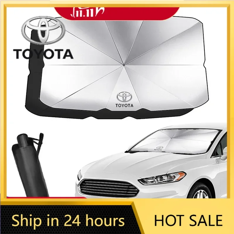 

Наклейки для автомобилей Toyota 2026: Новые колпаки на диски, солнцезащитный козырек на лобовое стекло для Toyota C-HR, Corolla, Camry