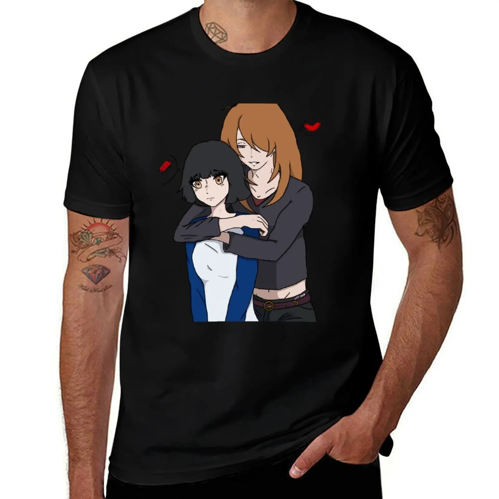 Summer Cicada T-Shirt Modern Style Print T-Shirt