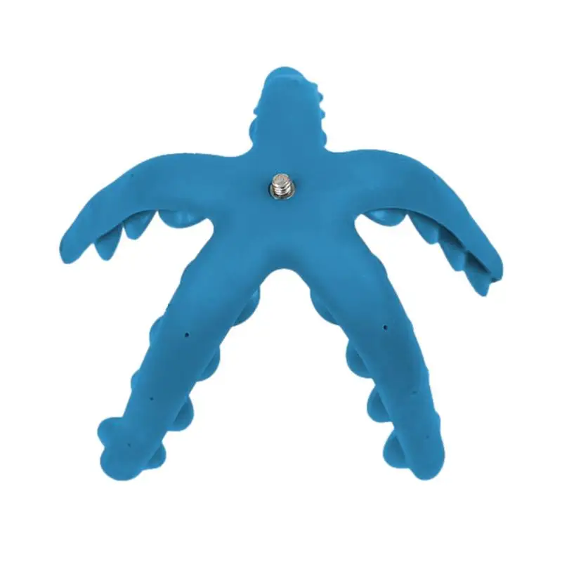 Suction Cup Phone Mount Tentacle Phone Holder 5 Tentacles Suction Holder Bendable Rubber Octopus Stand