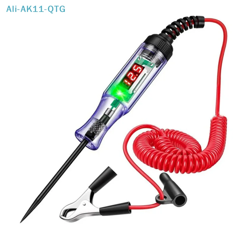 NEW 3V-120V Car Diagnostic Digital Display Probe Test Pen Car With Cover Voltage Circuit Tester Auto Electric Measuring Pen