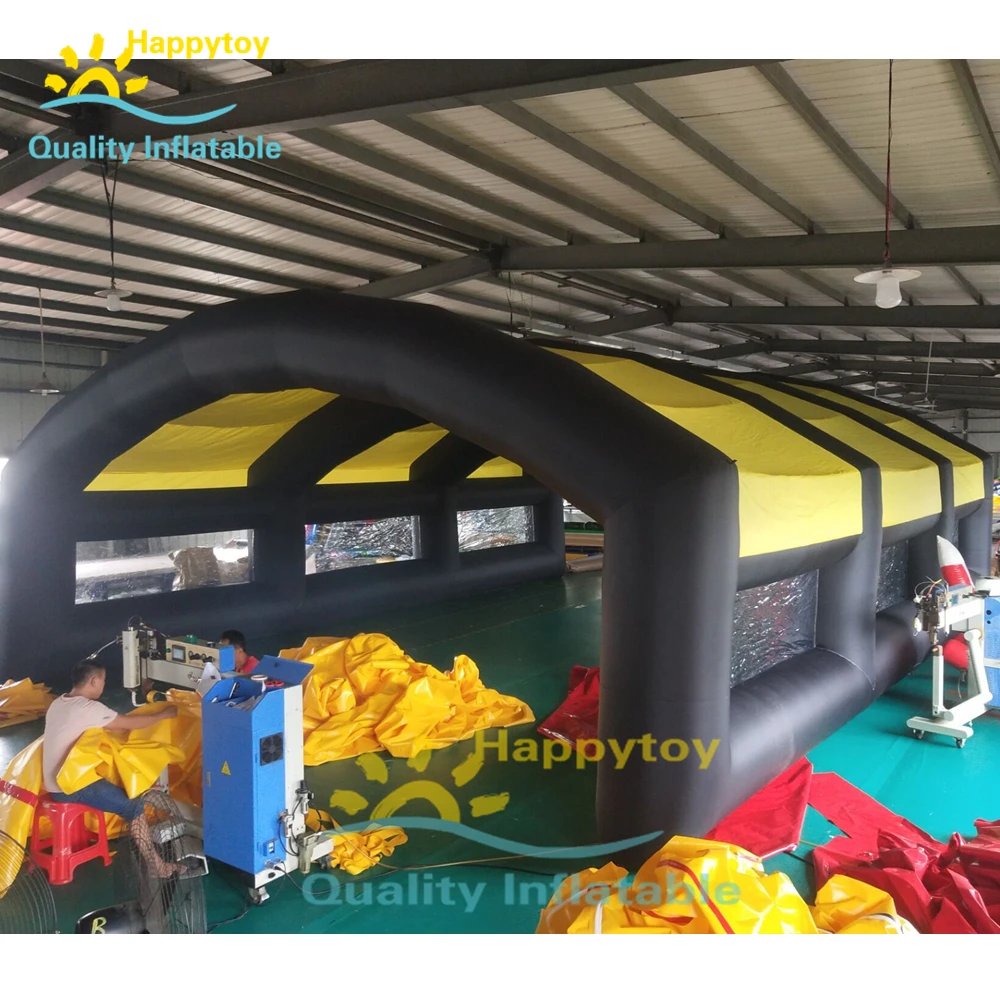 Wedding Use Arch Inflatable Garage Tent For Car Cover Paintball Field Big Inflatable Dome Tent