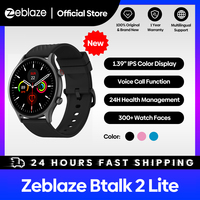 New Zeblaze Btalk 2 Lite Smart Watch Large 1.39'' HD Display Bluetooth Phone Calls 24H Health 100+ Workout Modes for Women