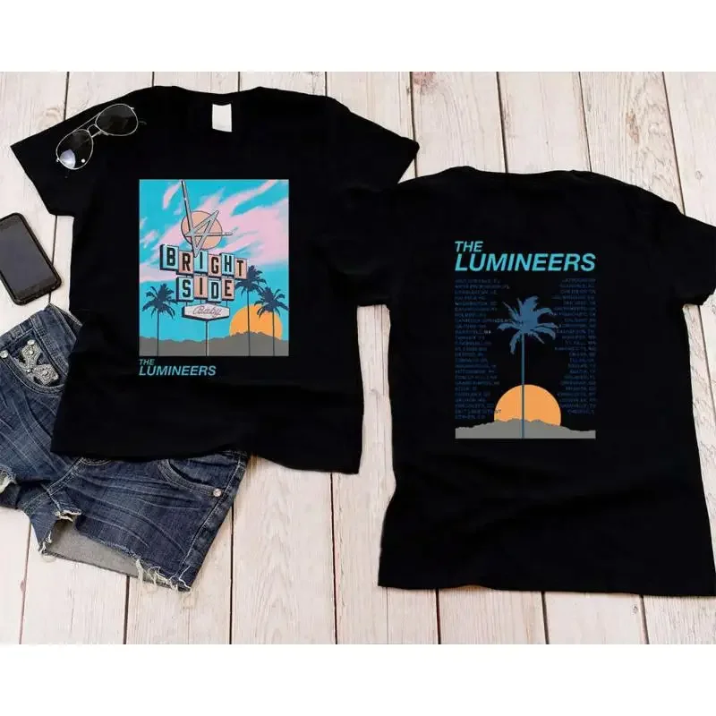 The Lumineers Brightside World Tour Music Band T Shirt