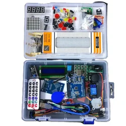 Kit di avviamento aggiornato Kit di sviluppo per l'apprendimento RFID LCD 1602 per Arduino UNO R3