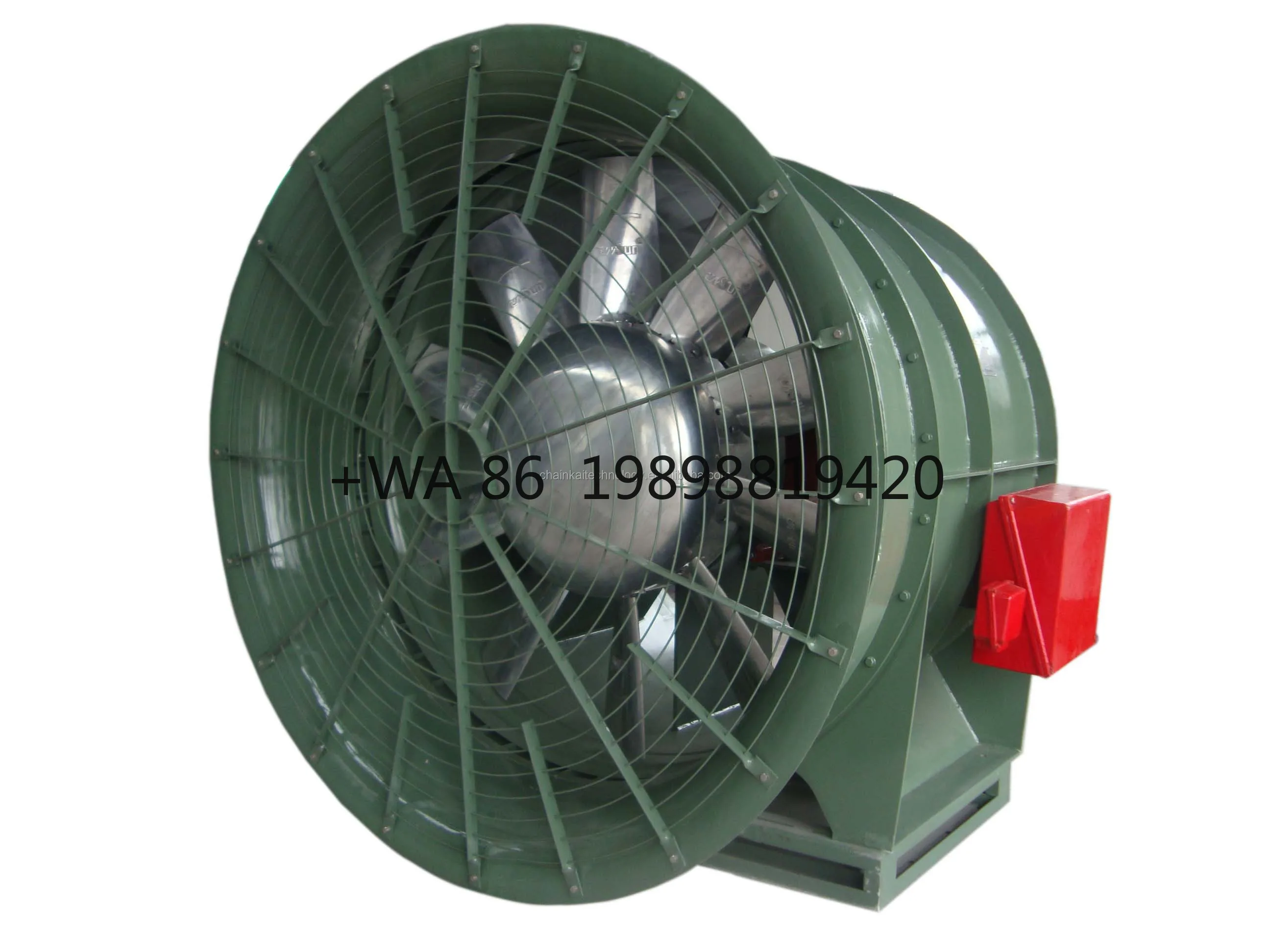 Extractor Metro&Tunnel Serie DTF Flujo Axial Humo ignífugo