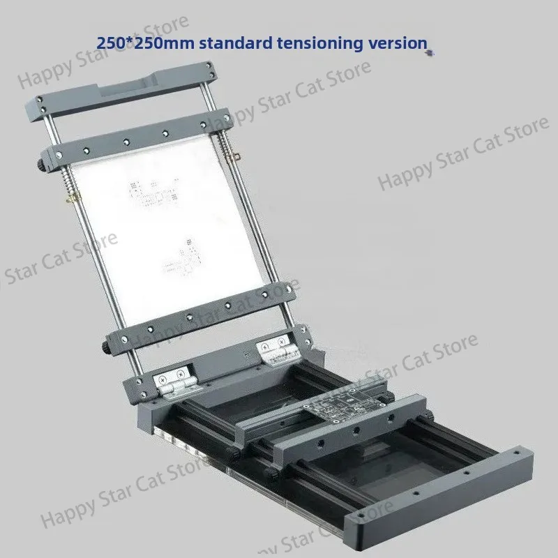 

SMT Solder Paste Screen Printing Machine - Manual Desktop PCB Stencil Printer for Precision PCB Prototyping 250x250mm