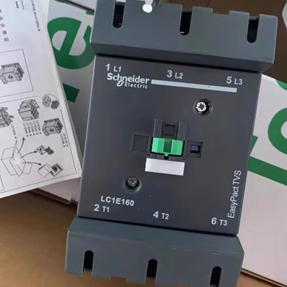 Imagem -03 - Dispositivo de Contato Schneider-electric Original Lc1-e Telemecanique Lc1e160m5n 160a 3p 3no Contator Trifásico 220v ca 50hz