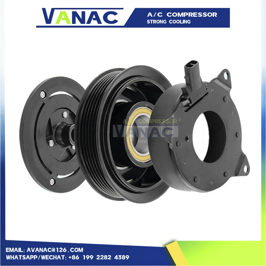 

AC Compressor Clutch Pulley 304881 308716 35232022F 35232024F 673002876 302711 for Maserati Ghibli Quattroporte Lavante 3.0T
