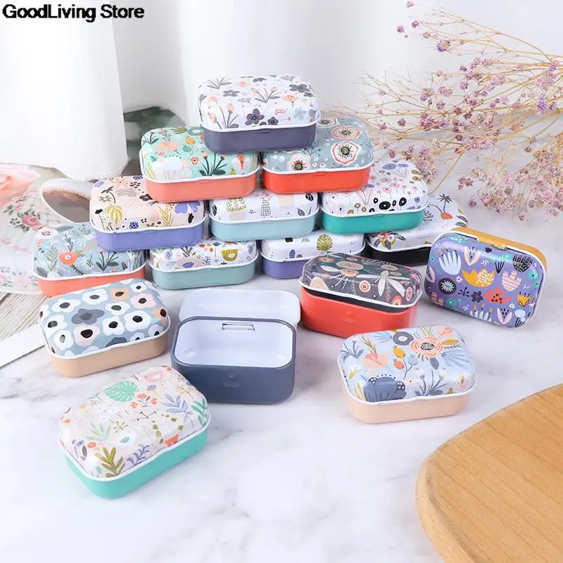 1 PC Mini Tin Metal Box Sealed Jar Packing Boxes Jewelry Candy Box Small Storage Cans Coin Earrings Headphones Gift Box Random