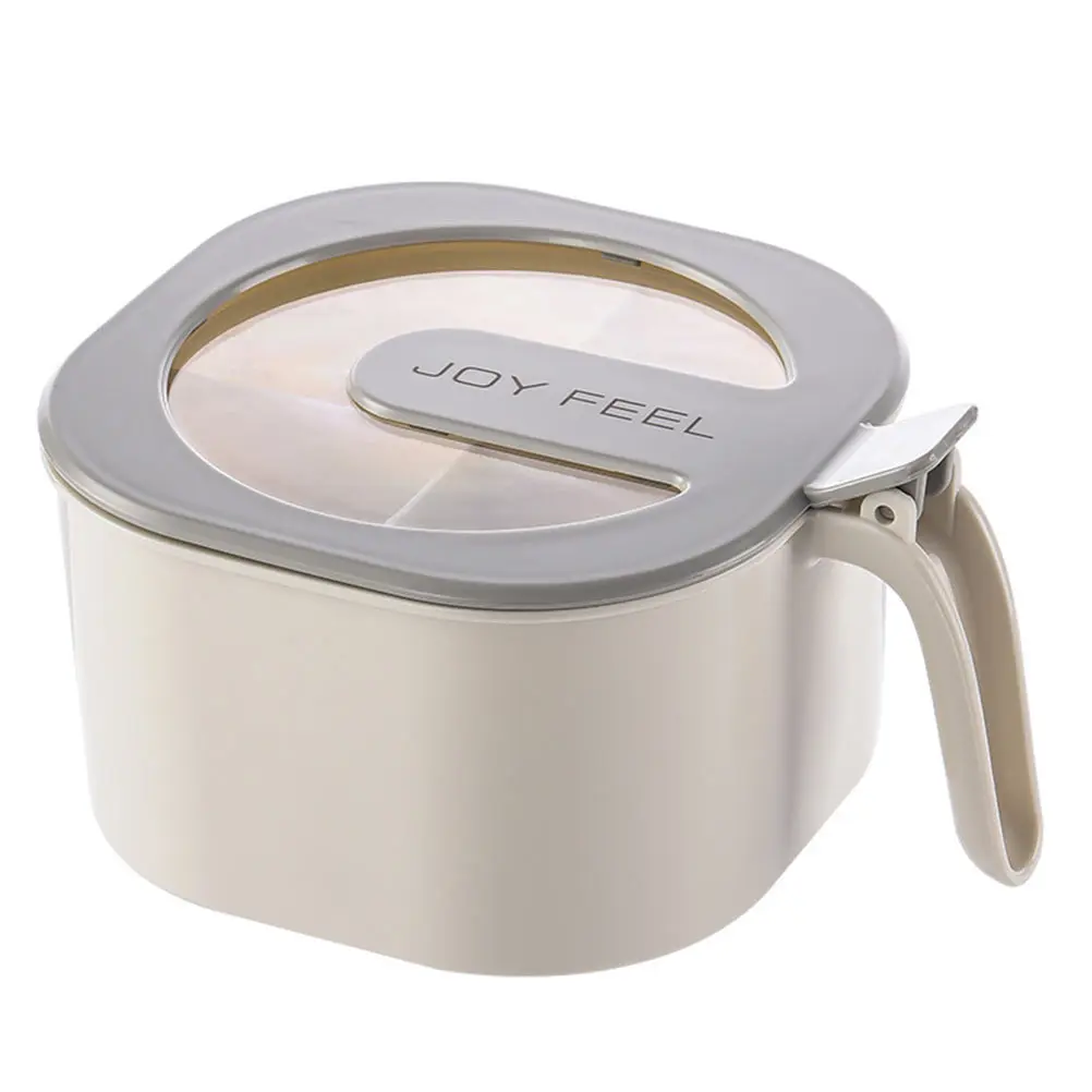 

1pc Plastic PP Kitchen Seasoning Bottle Salt Jar Spice Box Condiment Holder Containers Lids Storage Barbecue Outdoor Family
