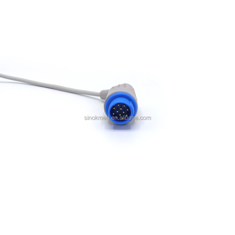 Biolight 15-027-0005 SpO2 Adapter Cable - 12-pin to 9-pin SpO2 Probe, 2.2m