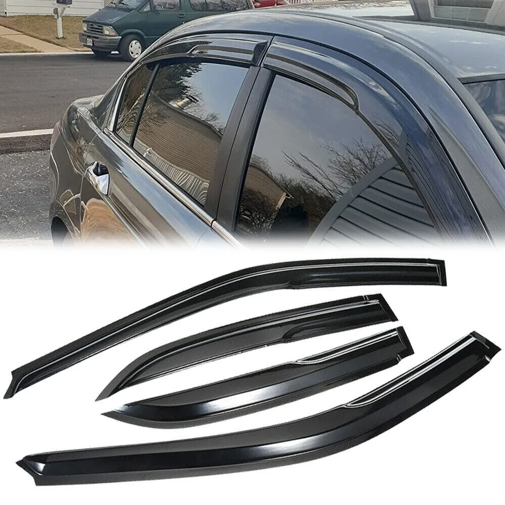 

For 1998-2002 Honda Accord Sedan Mugen Style Window Visor Rain Guards Deflector