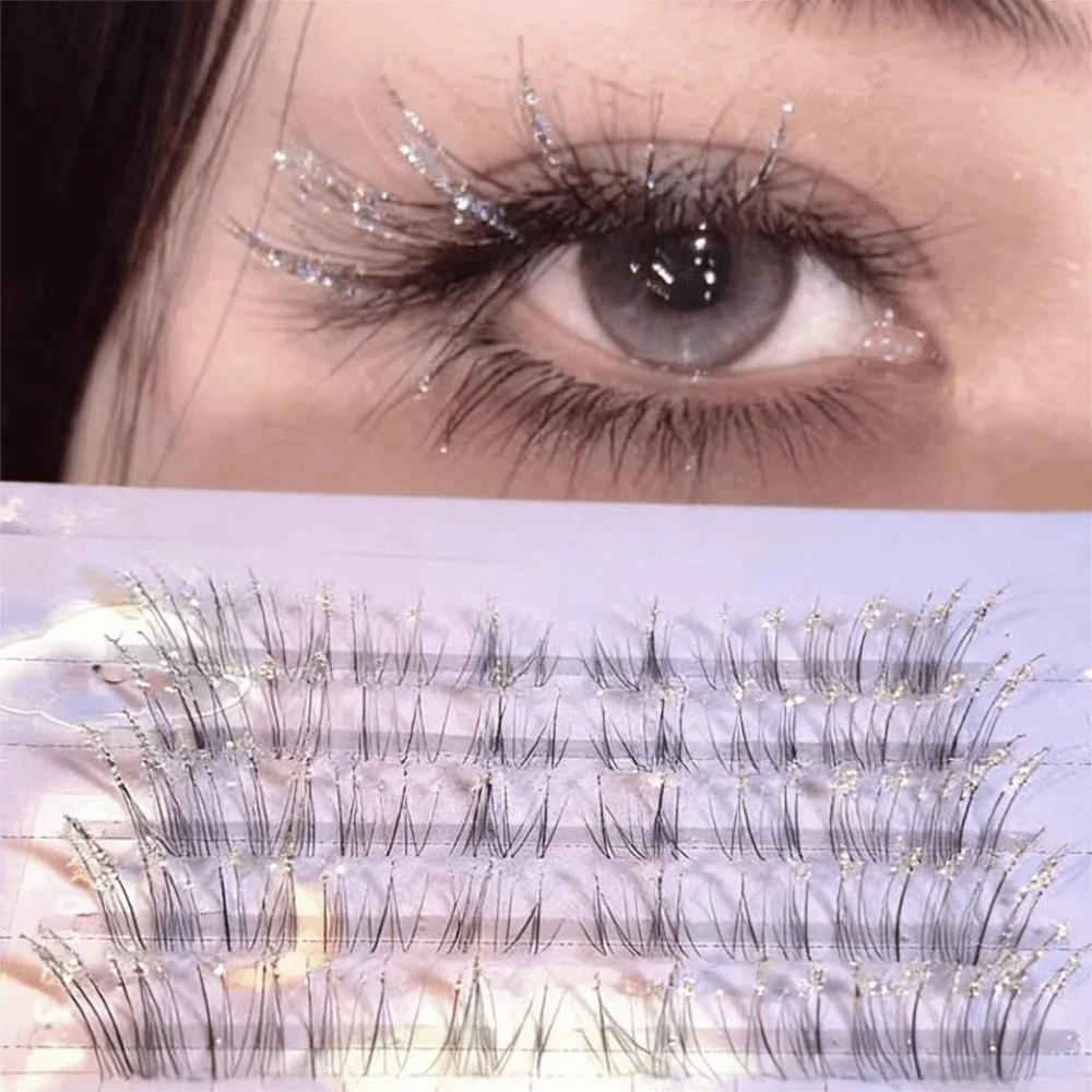 Glänzende Strass Einzelwimpern – False Eyelashes Natural Bewertung und Preis