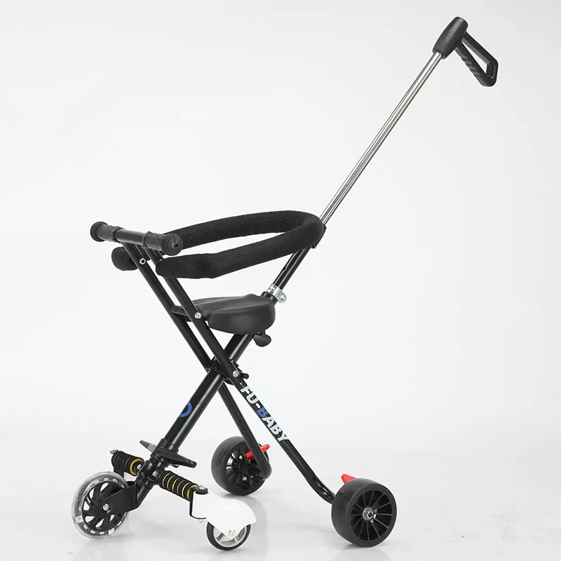 Children's stroller tricycle baby light portable simple stroller go out to walk the baby magic.