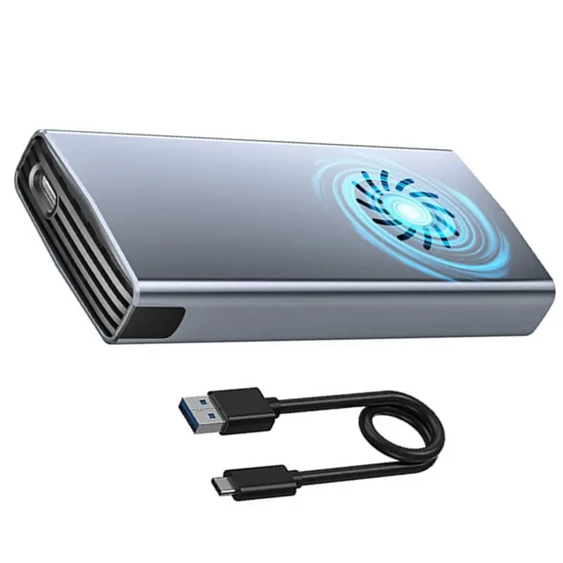 Dual Protocol Nvme NGFF SSD Adapter Dual-Protocol SSD Enclosure Hard Disk Enclosure