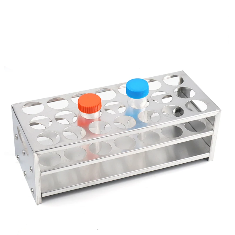 

Aluminum Test Tube Rack 12/15/18/20/22/32mm Aluminum Test Tube Rack Laboratory Multi-function Rack