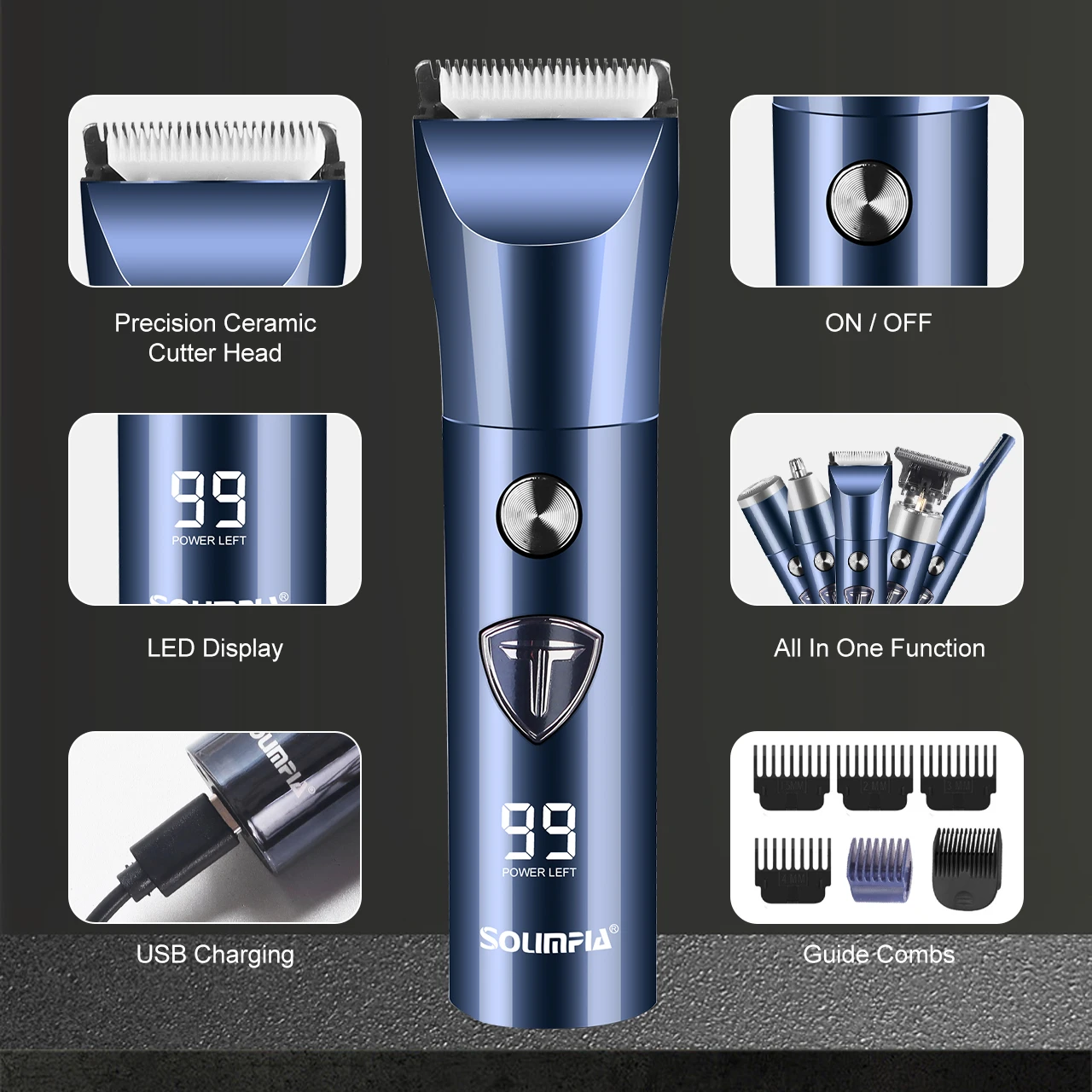 Solimpia Professional Hair Cli - Men'S Grooming Hair And Body Wash 评论和价格