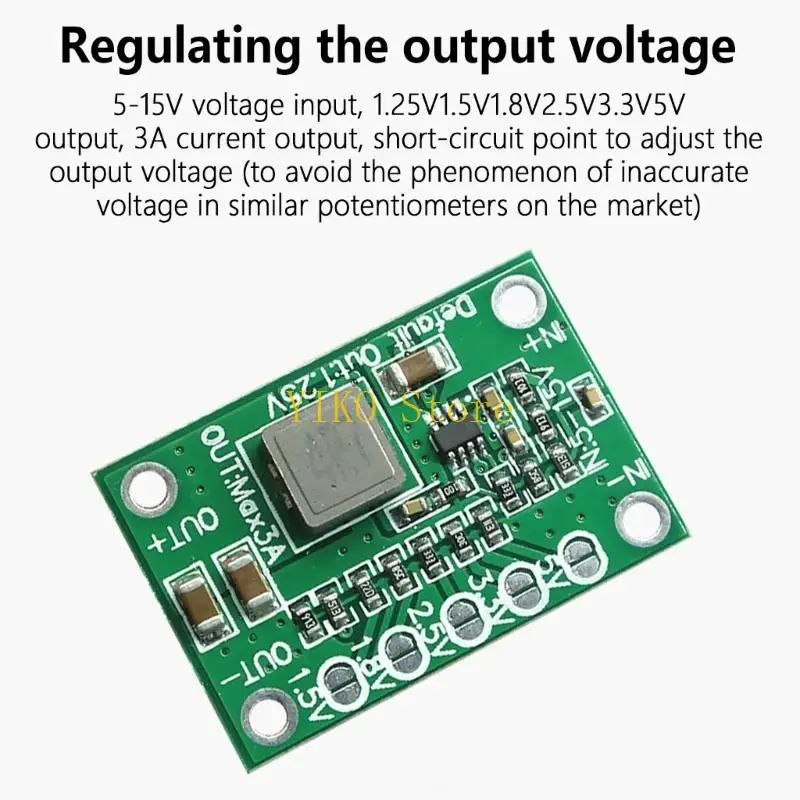 K32C 4Pcs/pack CA-1235  Power Board Voltages Converter Module 5-16V Input to Adjustable Voltages Outputs with 3A