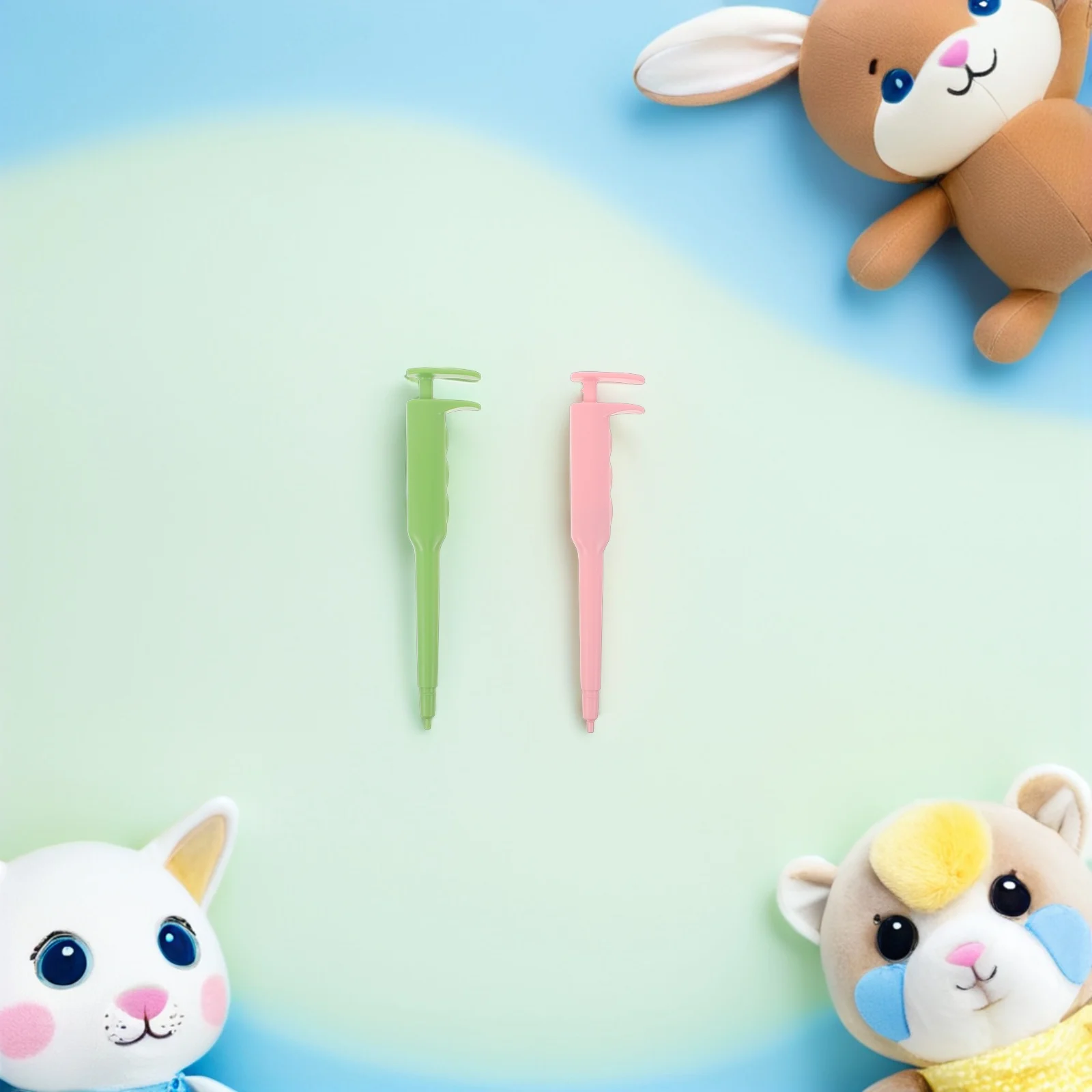 

3Pcs Pet Pill Pusher Soft Tip Design Precise Feeding Easy Maintenance for Cats Dogs Puppies Kittens Small Animals