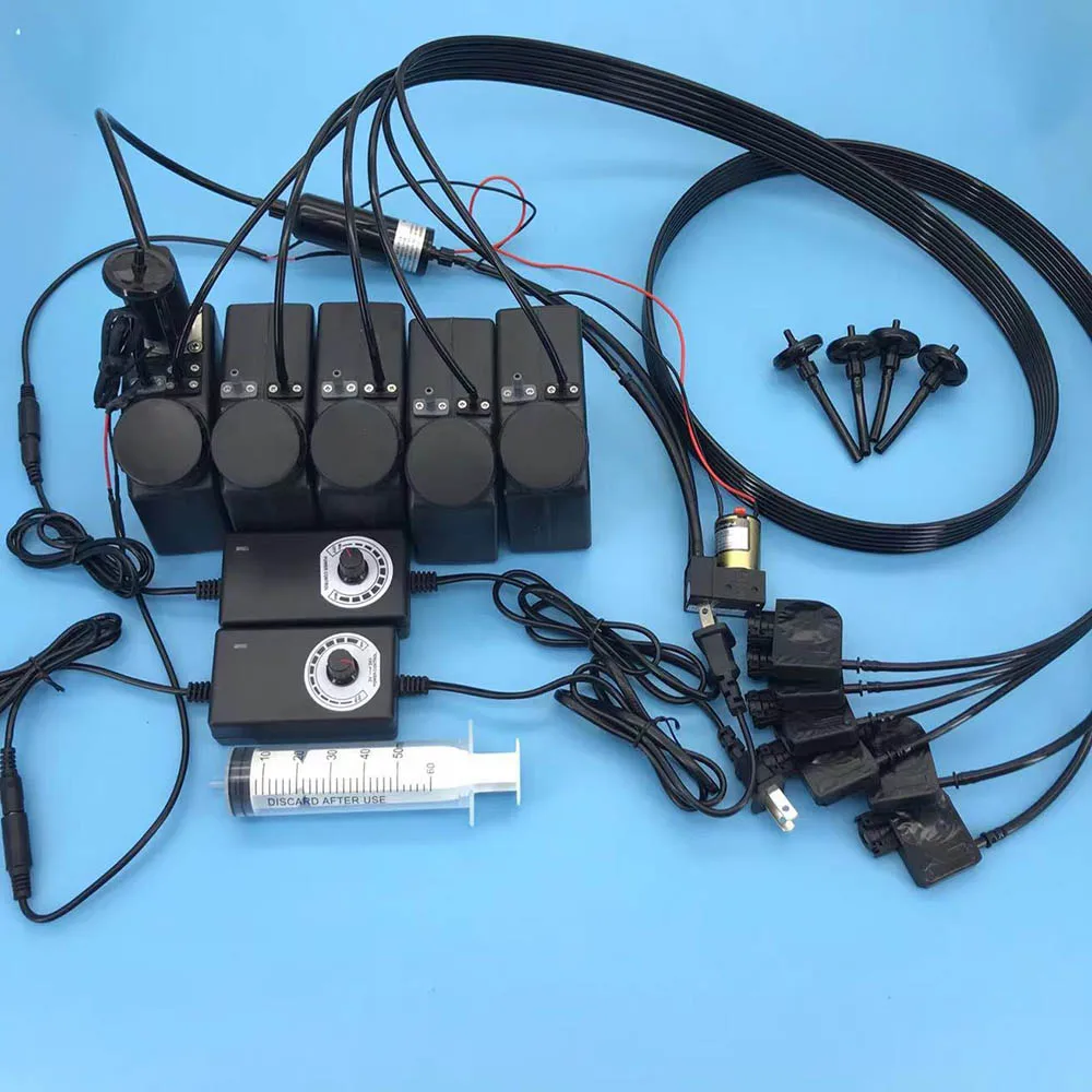 250ml UV Ink Tank Stirrer Motor Filter Circulation Ciss L1800 Printer Dtf White Ink Circulation System Printing Machinery Parts