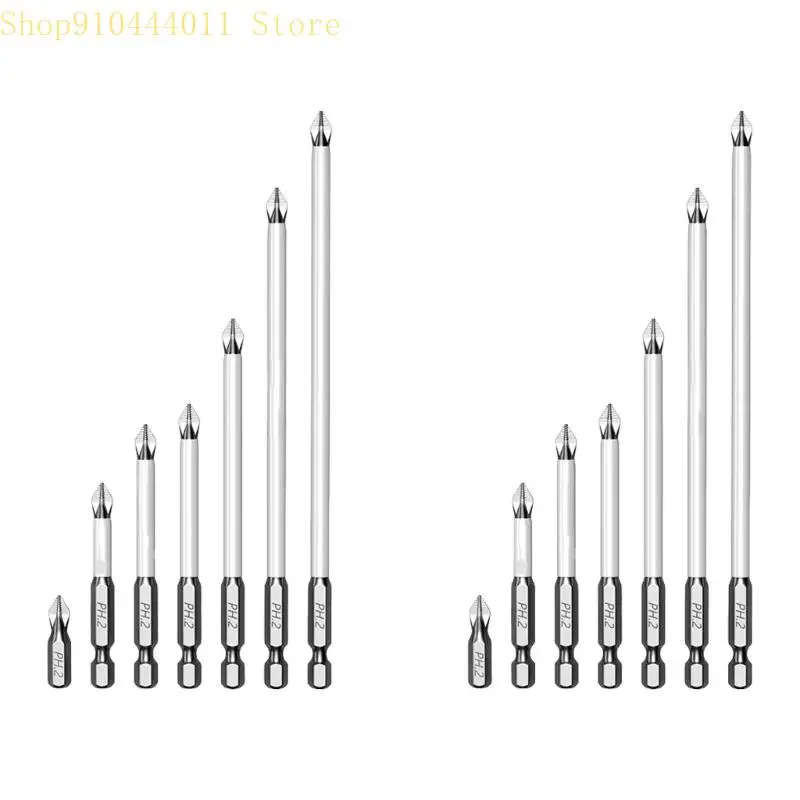 

28GF Electric Screwdriver Bit Crosses Bit For Tight Space 6.35mm Shank