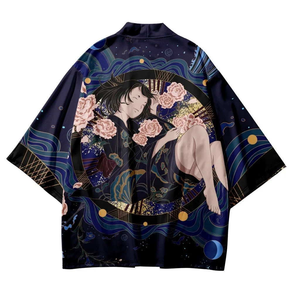 فوجي ويف كيمونو ياباني – هاوري كاجوال للرجال والنساء #3