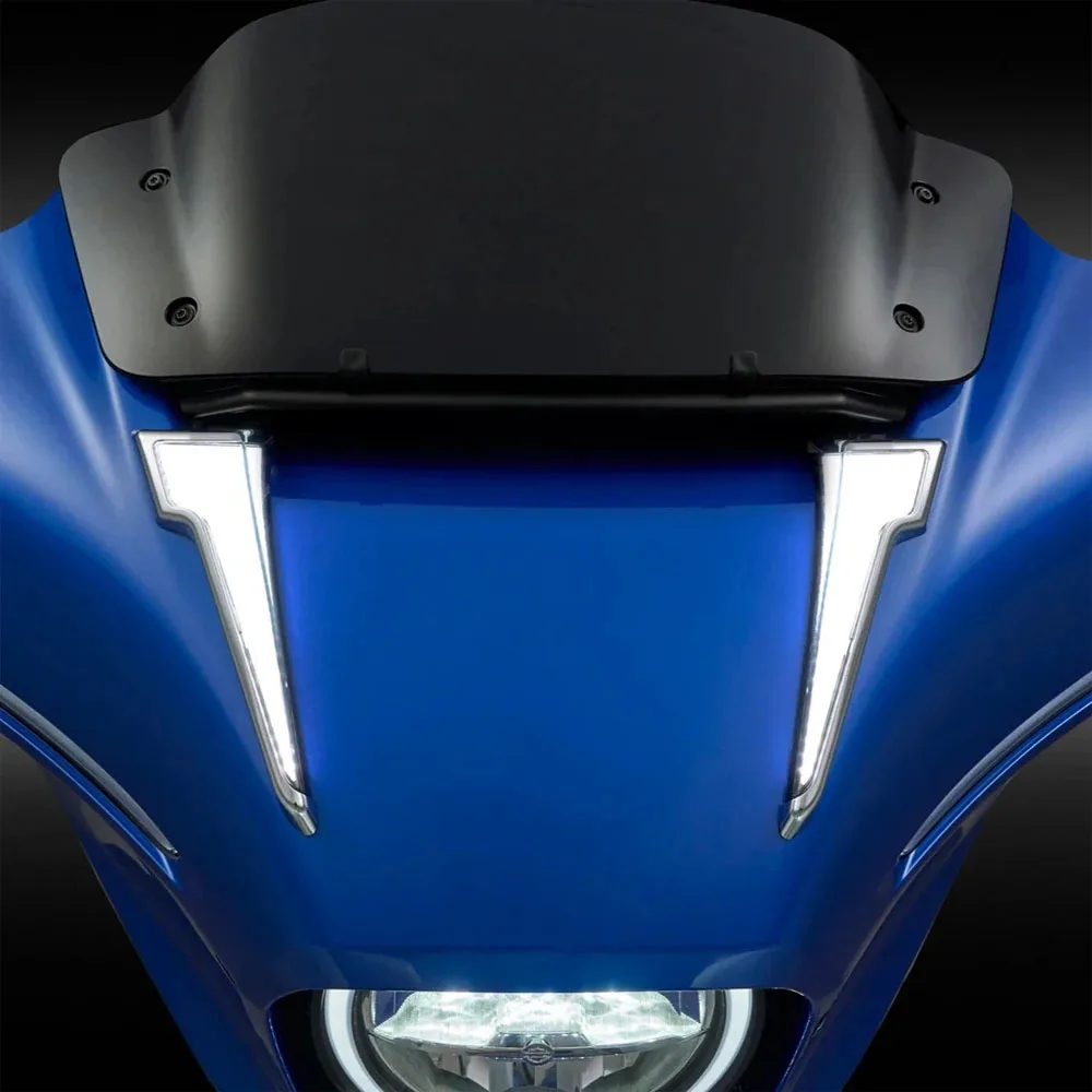Motorcycle Dual-function LEDs lights and built-in amber turn signals For Harley Touring CVO Electra Street Glide Ultra 2023-2025