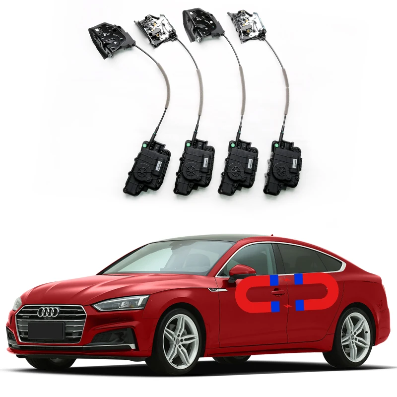 For Audi A5 Electric suction door Automobile refitted automatic locks accessories door Soft Close auto Power tools