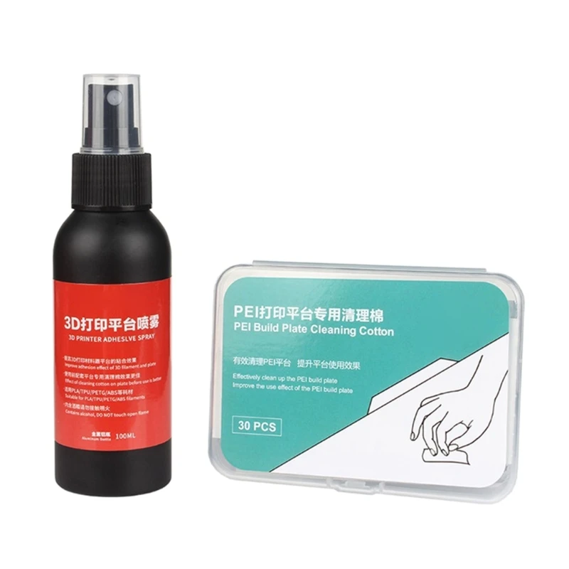 Adhesive  Sprays For 3D Printing ABS PLA+ PETG Antiwarping Glues Easy To Remove Platform  Sprays Adhesive Glues Printer