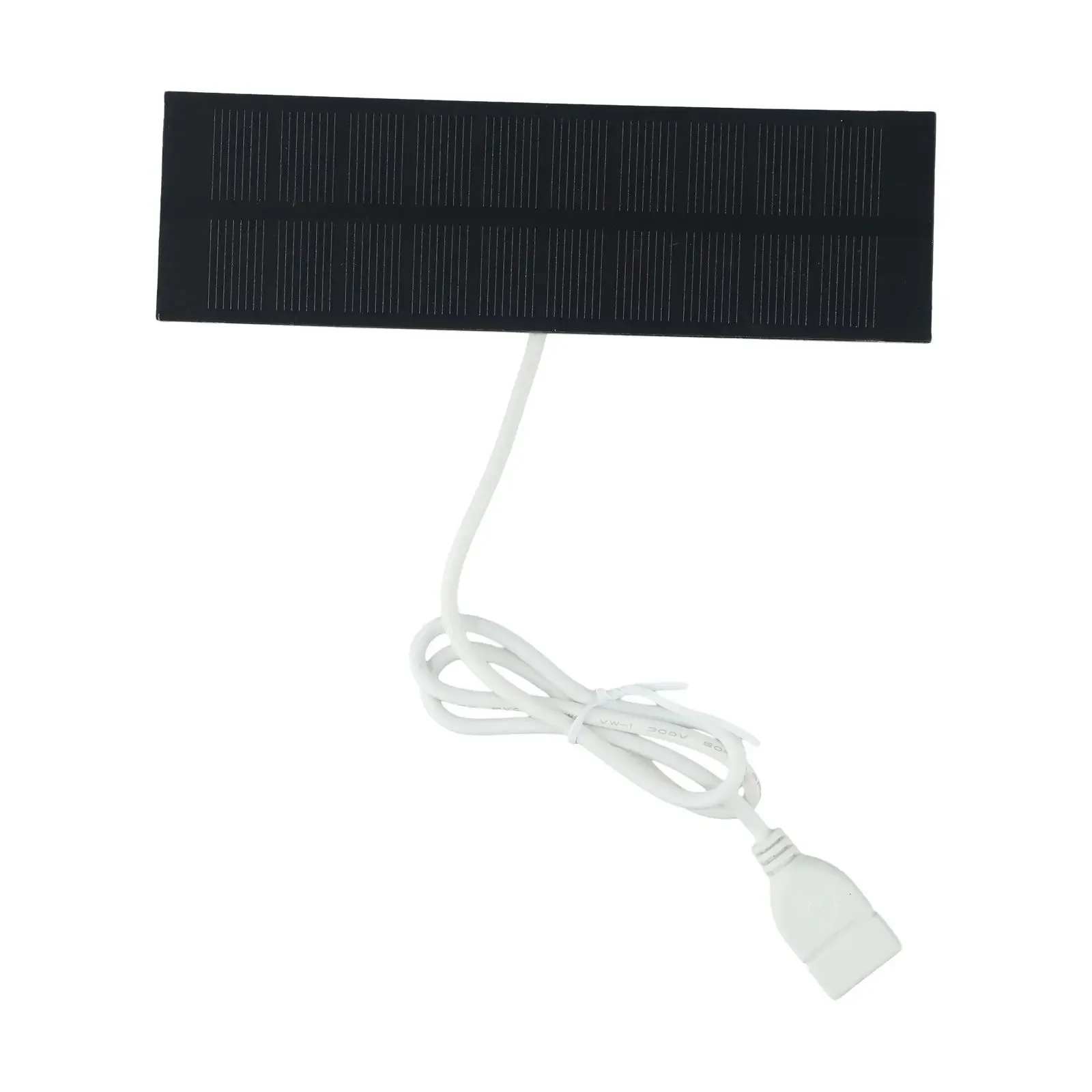 148*45MM Portable Solar Charger Solar Charger For Camping Green Energy 2W Solar Panel Small Size For Portability Compact Design