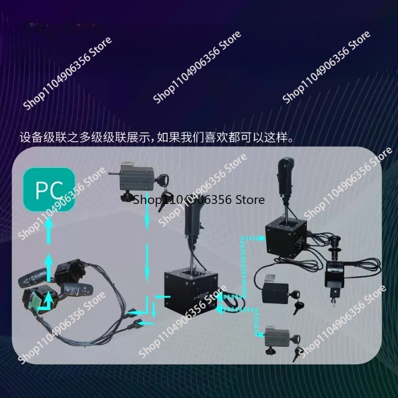 for Racing Simulator Games  Switch for ETS 2 / ATS for Logitech Thrustmaster PC Universal